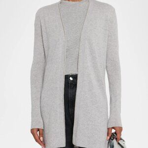 Neiman Marcus Cashmere Collection Duster Cardigan with Chain Detail
